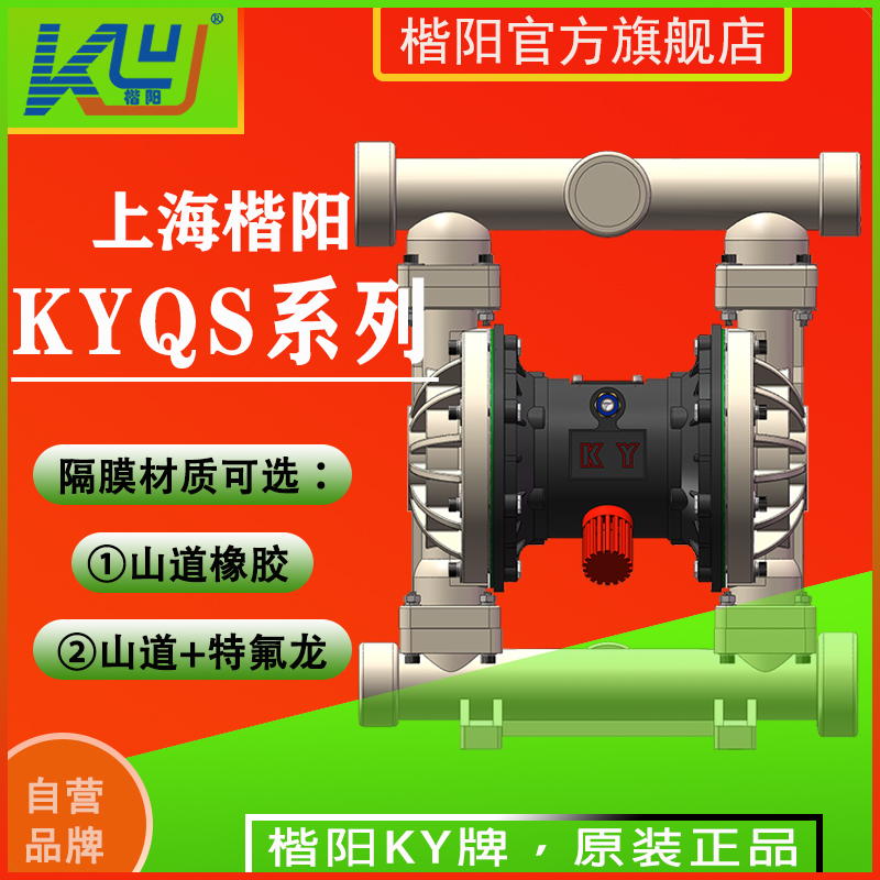 KYQS50LF全氟氣動隔膜泵3