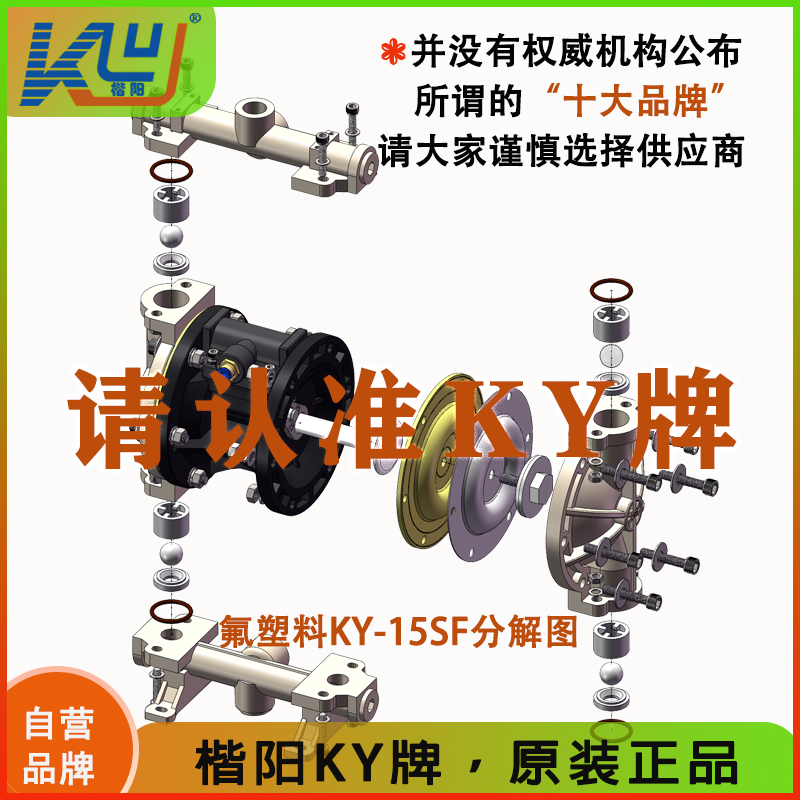 KY-15SF氟塑料氣動(dòng)隔膜泵5