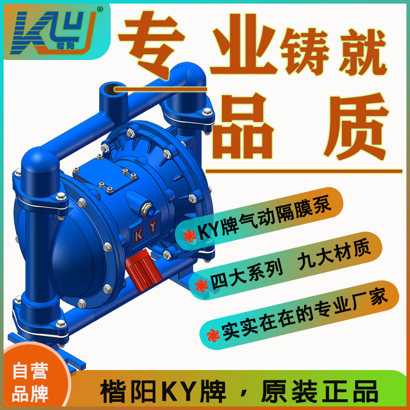 KYQ25LZ鑄鋼氣動隔膜泵4