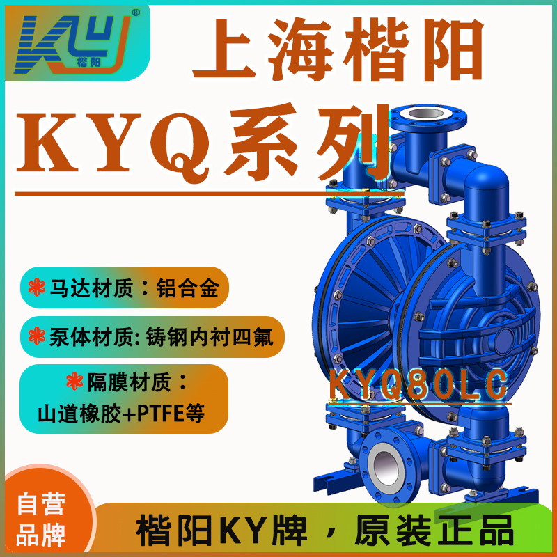 KYQ80LC鋼襯四氟氣動隔膜泵2