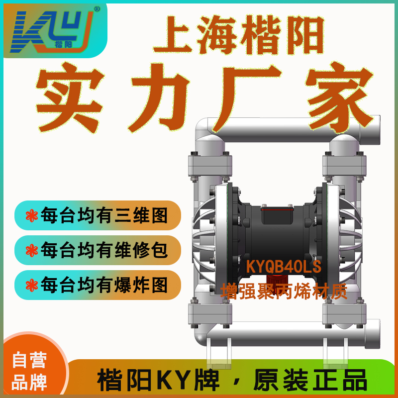 KYQ實用款-塑料氣動雙隔膜泵3